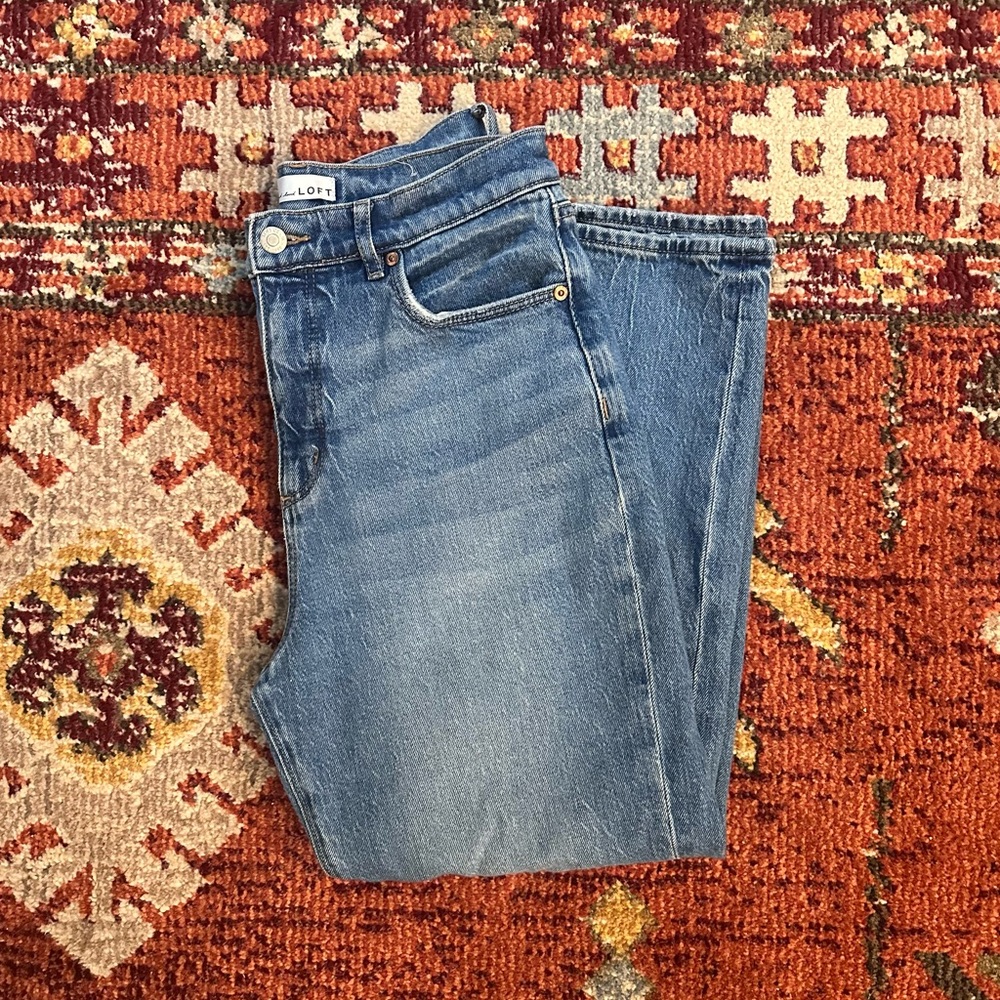 LOFT Straight Leg Jeans